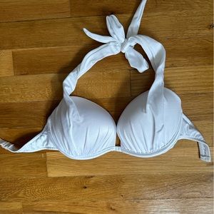 VENUS White Underwire Push-Up Bikini Halter Top